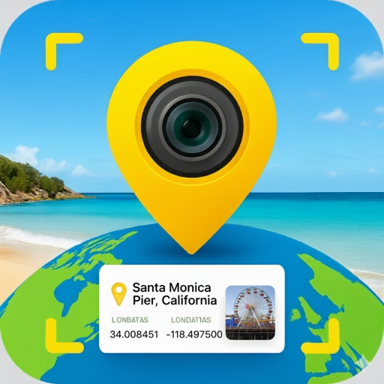 GPS Map Camera Timestamp Photo